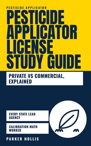 Pesticide Applicator License Study Guide book cover